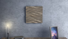 Load image into Gallery viewer, Parametric Woodart Panel - wave form design - made by cnc woodarts hawaii
