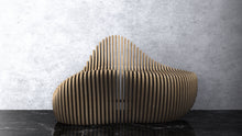 Load image into Gallery viewer, CNC WOODARTS Hawaii - Parametric Wave bench artistic modern bench style
