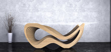 Load image into Gallery viewer, CNC WOODARTS HAWAII - Parametric Geometry Wavy Wood Coffee Table
