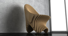 Load image into Gallery viewer, Design F40 - Parametric Wood Chair - Low back
