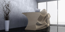 Load image into Gallery viewer, CNC WOODARTS HAWAII - Parametric Geometry Wavy Wood DESK
