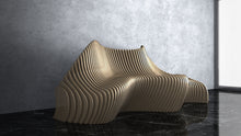 Load image into Gallery viewer, Design F19 - Parametric Large Wavy Bench
