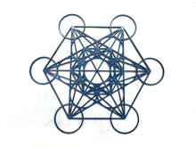 Load image into Gallery viewer, Metatrons Cube - Laser Cut Sacred Geometry Wall Art
