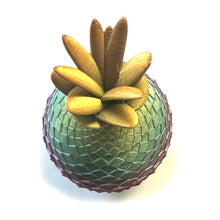 Load image into Gallery viewer, 3D Printed Hawiian Pineapple - Rainbow Colored - Decorative piece
