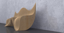 Load image into Gallery viewer, Design F4 - Parametric Wavy Bench
