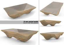 Load image into Gallery viewer, Parametric Coffee Table Design F2 - Lounge, Home, Desk, or Patio Table
