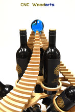 Load image into Gallery viewer, Wine&#39;s Ark - 15 Bottle Tripple Helix Wine Rack
