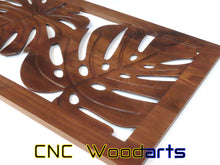 Load image into Gallery viewer, Monstera Leaf Hardwood Wall Art Panel
