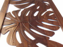 Load image into Gallery viewer, Monstera Leaf Hardwood Wall Art Panel
