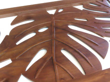 Load image into Gallery viewer, Monstera Leaf Hardwood Wall Art Panel
