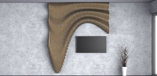 Load image into Gallery viewer, Parametric Waves - Wood Wall Art Panel
